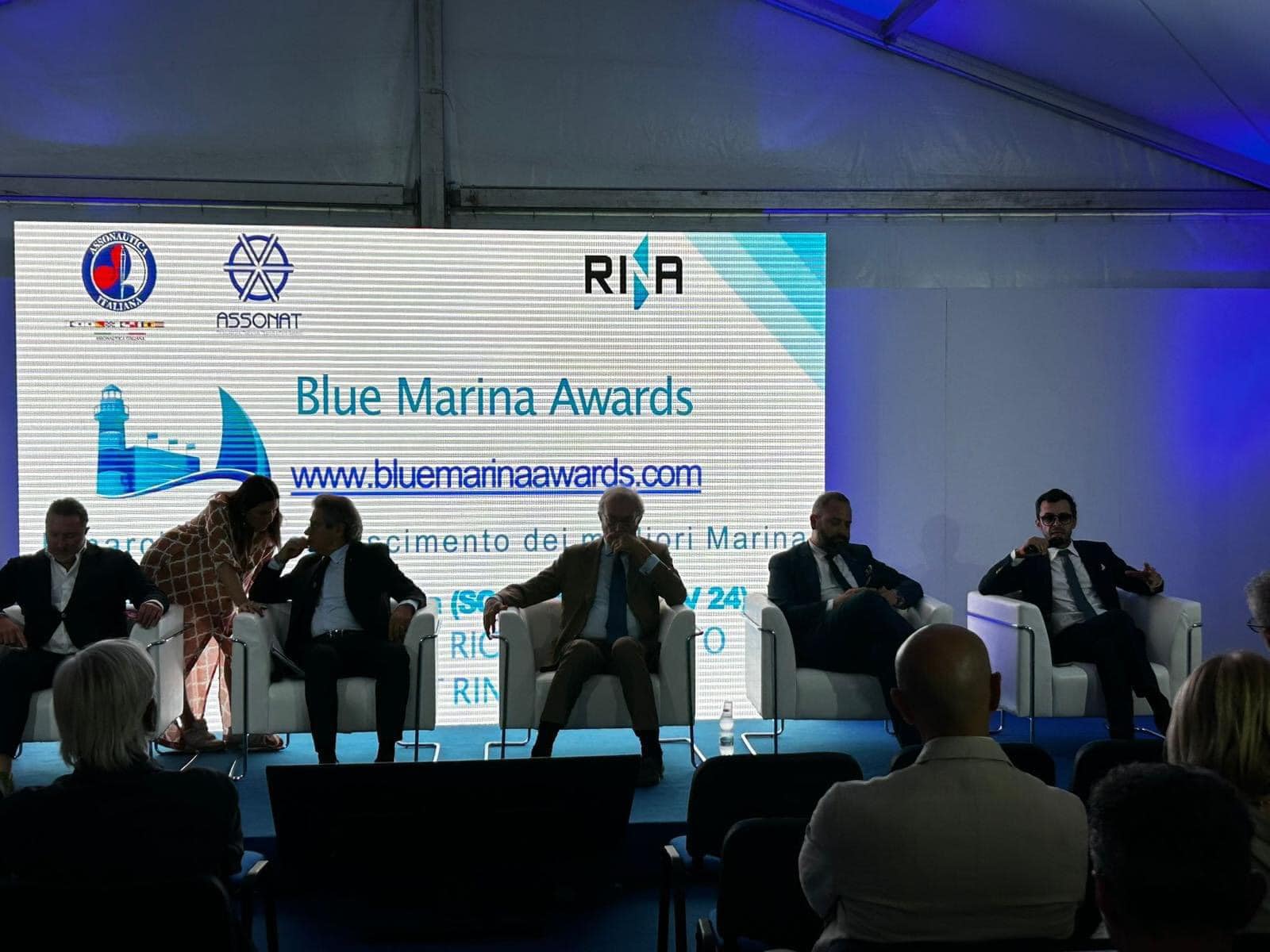 SNIM - salone nautico di puglia - convegno sui porti turistici - presentazione blue marina awards 2024