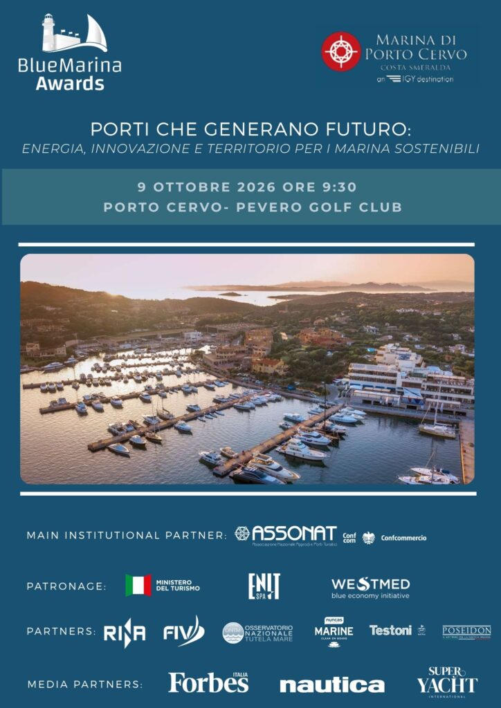 Locandina evento Blue Marina Awards a Porto Cervo 2026